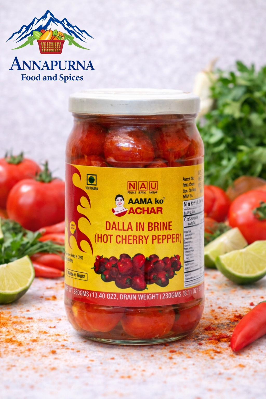 Dalla In Brine (Glass Jar) Aama Ko Achar