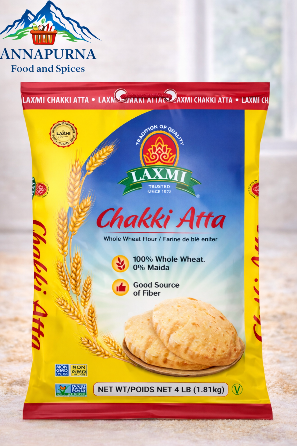 Chakki Atta 4lb