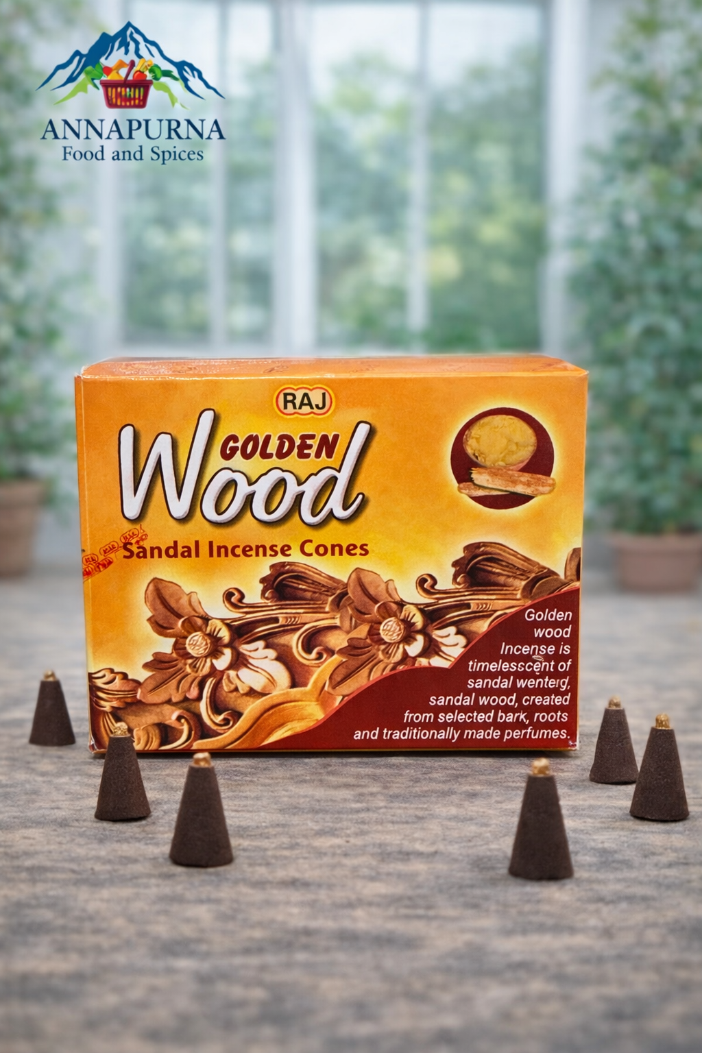 Gulab Incense And Golden Wood Incense Stick