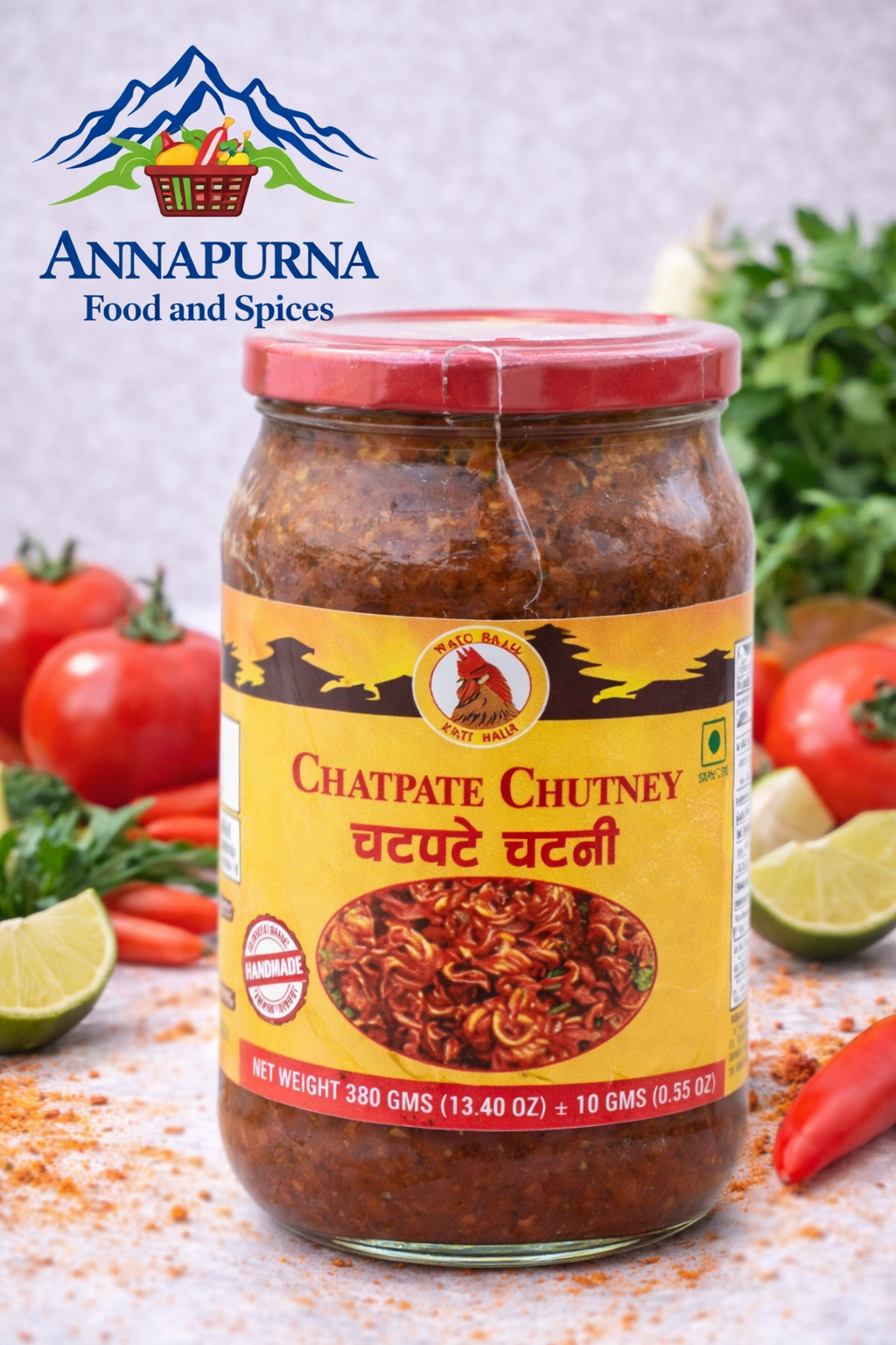 Chatpatey Chutney (Glass Jar)