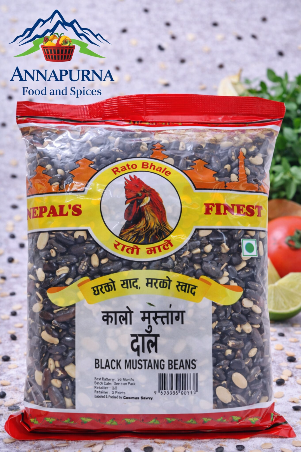Kalo Mustang Ko Daal (Black Mustang Beans)