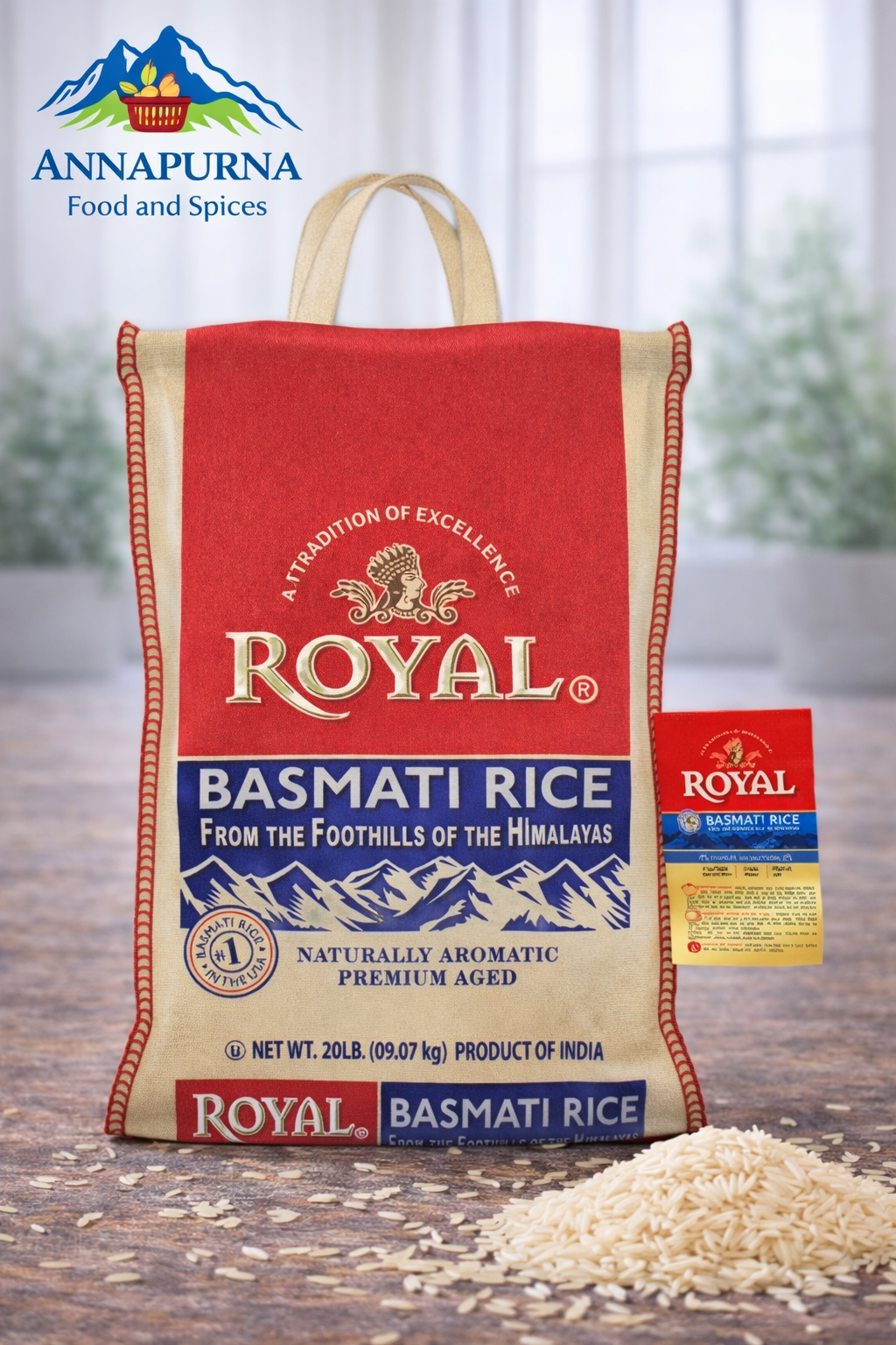 20 Lb Royal Basmati Rice 