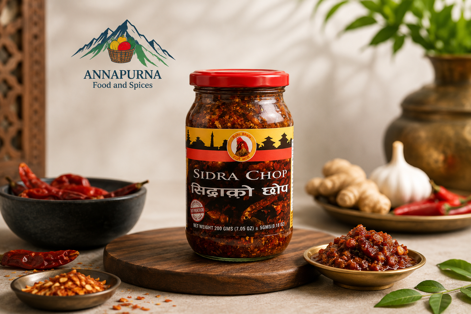 Sidra CHHOP (Glass Jar) 200g