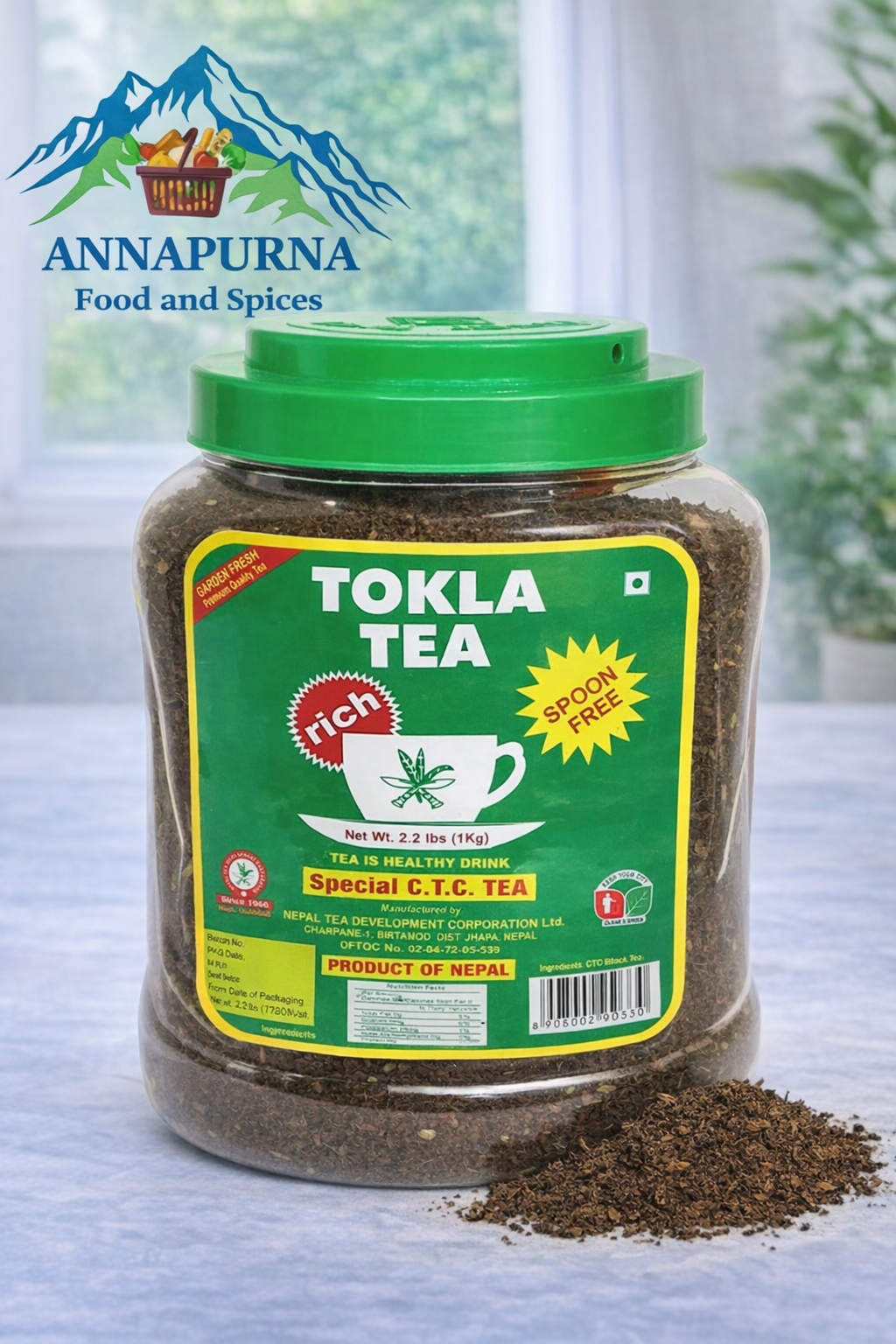 Tokla Tea Jar Small