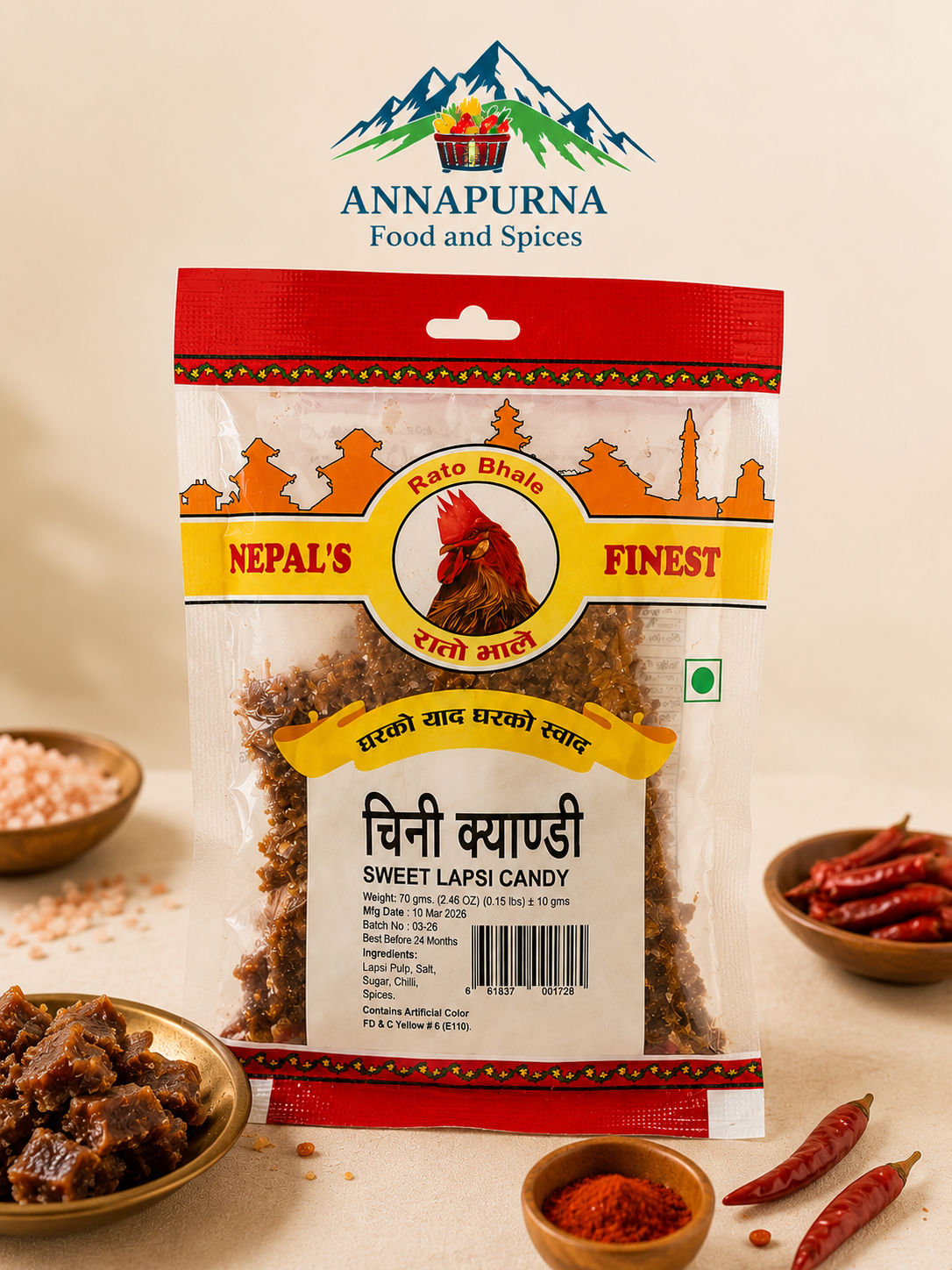 Sweet Lapsi Titaura 70g